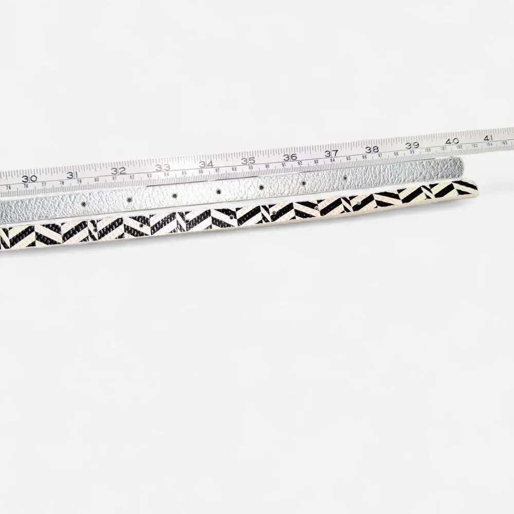 2-Pack of Skinny Fashion Belts from Madden Girl